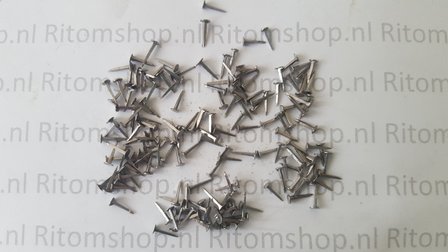 Draadtacks met platte kop 6mm