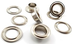 Zeilring met tegenring zilverkleurig gat Ø 8 mm vanaf 100 stuks Zeilring met tegenring zilverkleurig gat Ø 8 mm vanaf 100 stuks