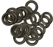 Tegenringen voor gat Ø 4mm antraciet / zwart vanaf 100 stuks Tegenringen voor gat Ø 4mm antraciet / zwart vanaf 100 stuks
