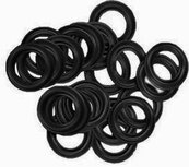 Tegenringen voor gat Ø 8 mm antraciet / zwart vanaf 100 stuks Tegenringen voor gat Ø 8 mm antraciet / zwart vanaf 100 stuks