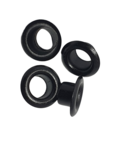 Nestelringen zwart gat Ø 4 mm 100 st