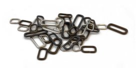 Draadring rechthoek voor 26 mm riem  100 stuks Draadring rechthoek voor 26 mm riem  100 stuks